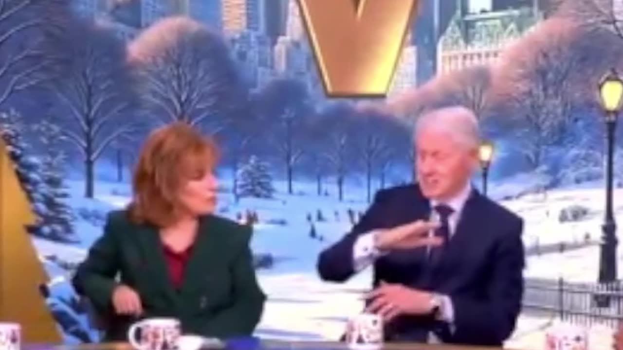 Bill Clinton On The View I Did Not Have A Sexual Relationship With That Woman