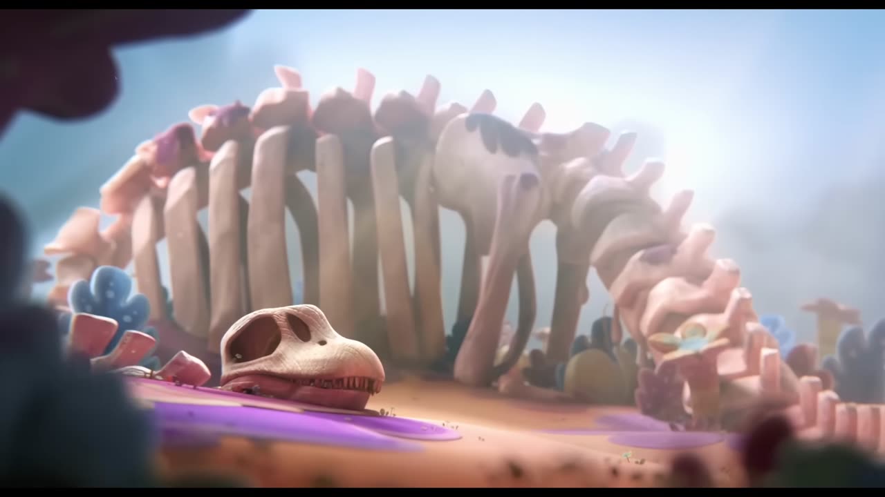 Animated Short Film: Plum little Dinosaur