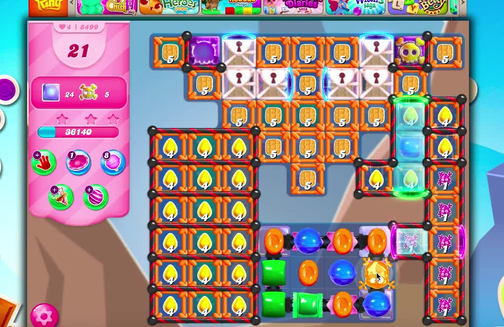 Candy Crush 8499 (No Boosters)