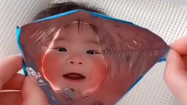 Baby in chips