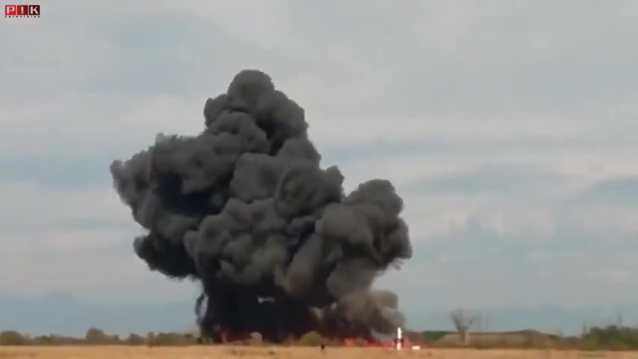 A military jet crashed in Bulgaria, both pilots were killed.