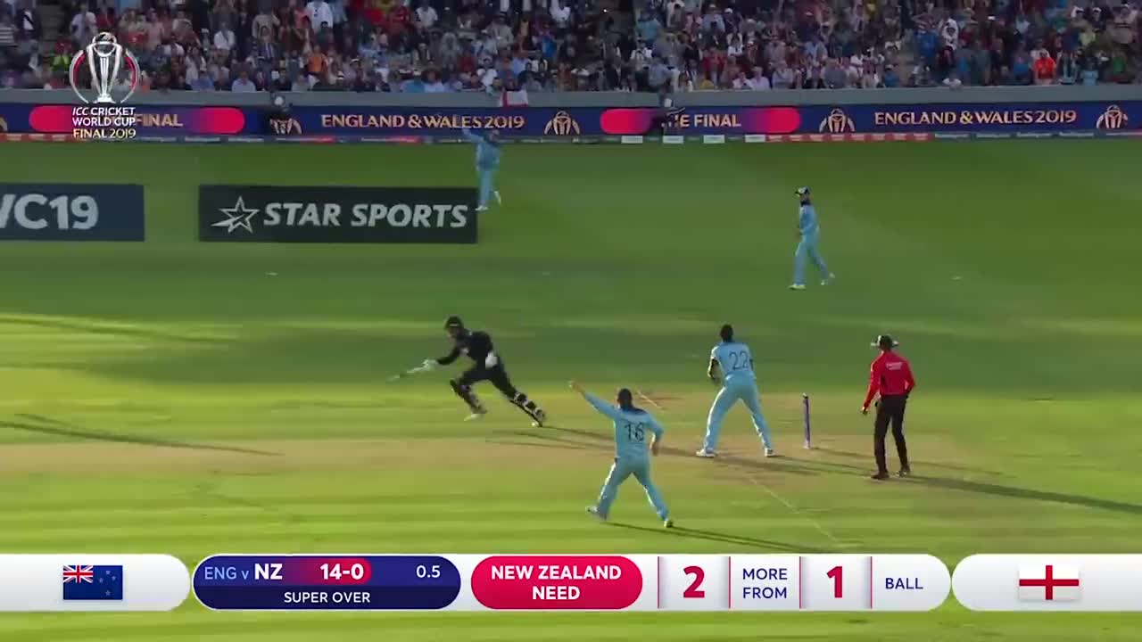 New Zealand Super Over | Every Ball | ICC Cricket World Cup 2019