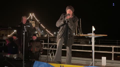 Wolgast: Martin seine Rede - Martin singt Freiheit 12.01.2022