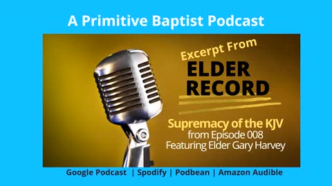 Elder Record Podcast Excerpt