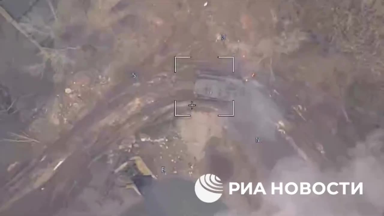 The Russian Armed Forces destroyed a platoon of Ukrainian Leopard-2A6