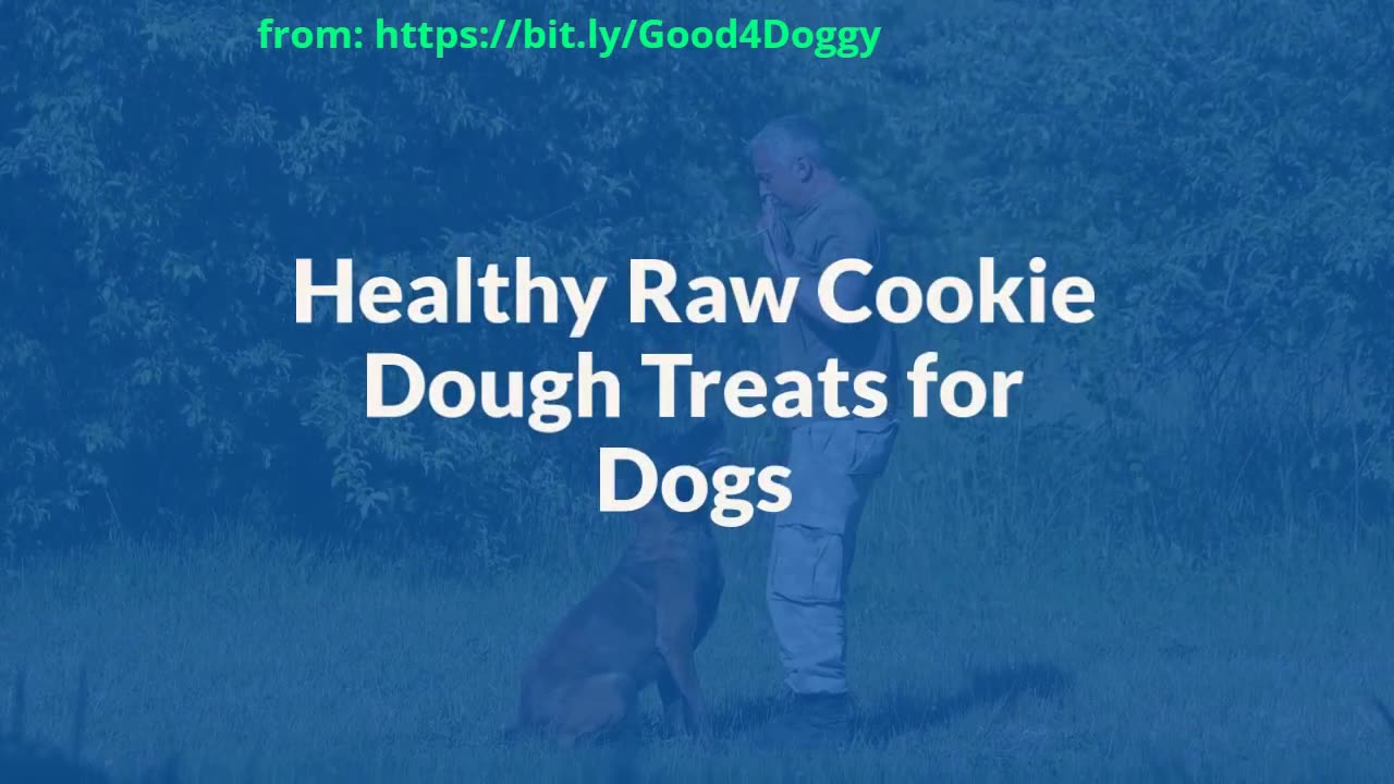 How to Make Raw Cookie Dough Treats for Dogs with Healthy Ingredients!