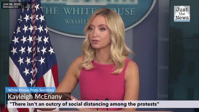 Kayleigh McEnany: coronavirus, mortality rates, social distancing, protests