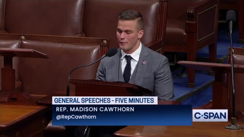 Glorious: Representative Madison Cawthorne Destroys Woke Gender Ideology to the Face of Nancy Pelosi