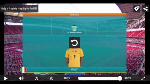 Italy vs Austria