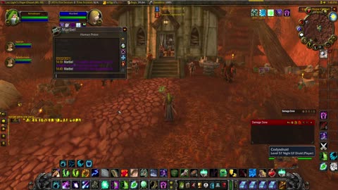 World of Warcraft Classic Druid Tanking back in Strat Undead for the numbered time