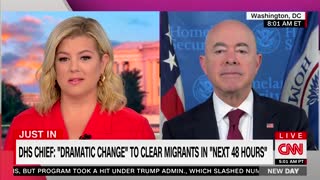 Brianna Keilar confronts Mayorkas on border