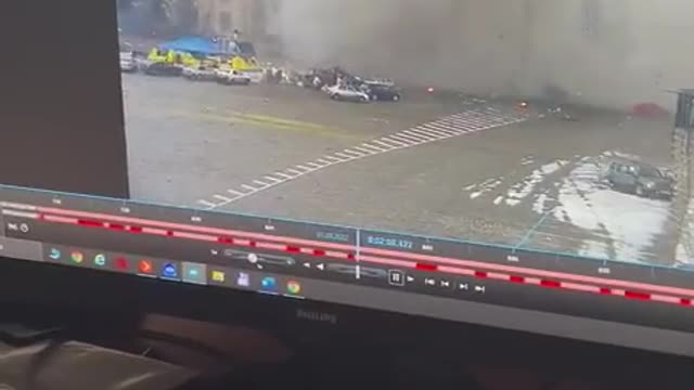 Huge explosion at city administration building in kharkov (confirmed),