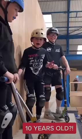 Amazing trick by 10 year old