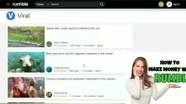 Can I make money with Rumble?