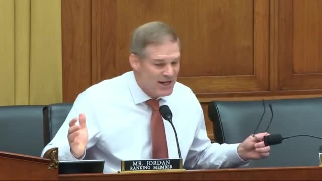 Jim Jordan BLASTS Democrat Opponents of The Second Amendment!