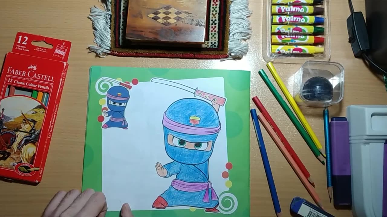 How to Painting Ninja Baby | Painting With Sina