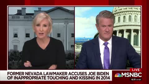 Joe Biden's Physical Style With Women Now Under Scrutiny on Morning Joe