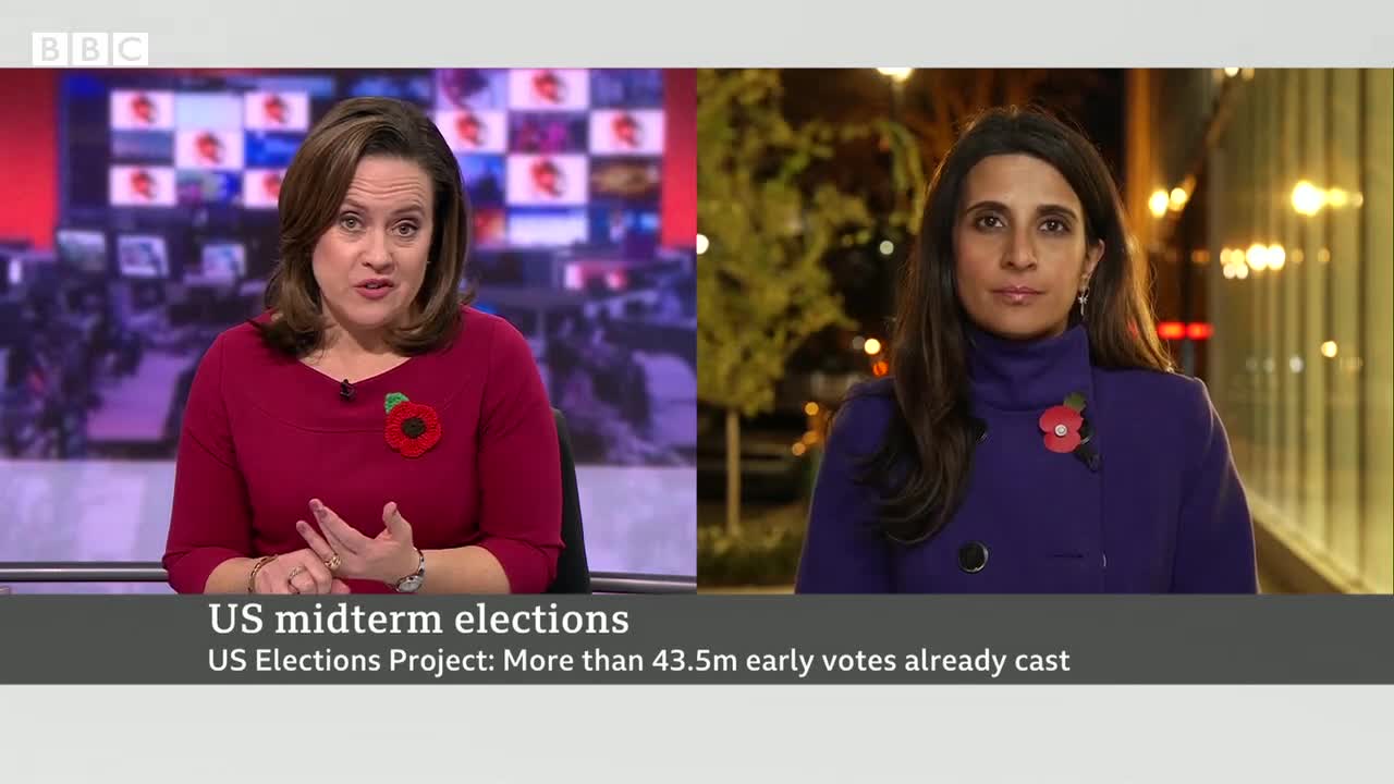 US midterm election votes being counted as results declared - BBC News