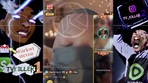 MESSY CALLER PK VON THEN ALL HELL BREAKS OUT IN HIS LIVE