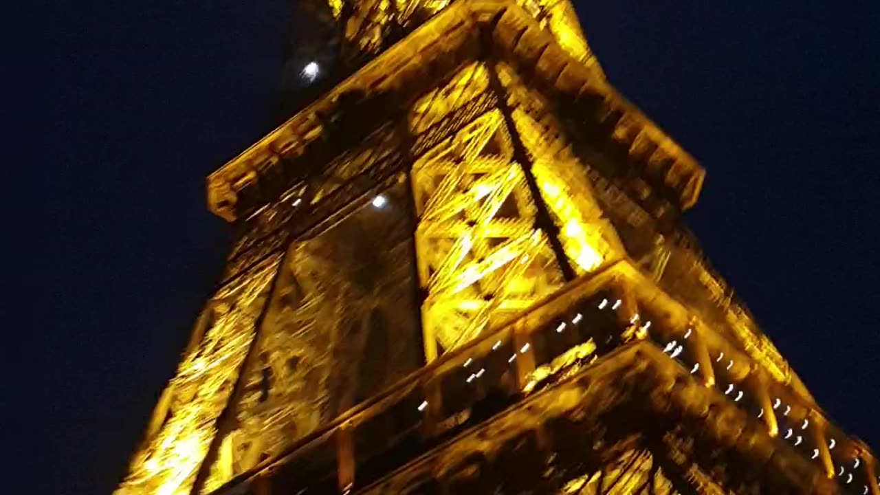 France paris Eiffel tower at night. Explore |paris,