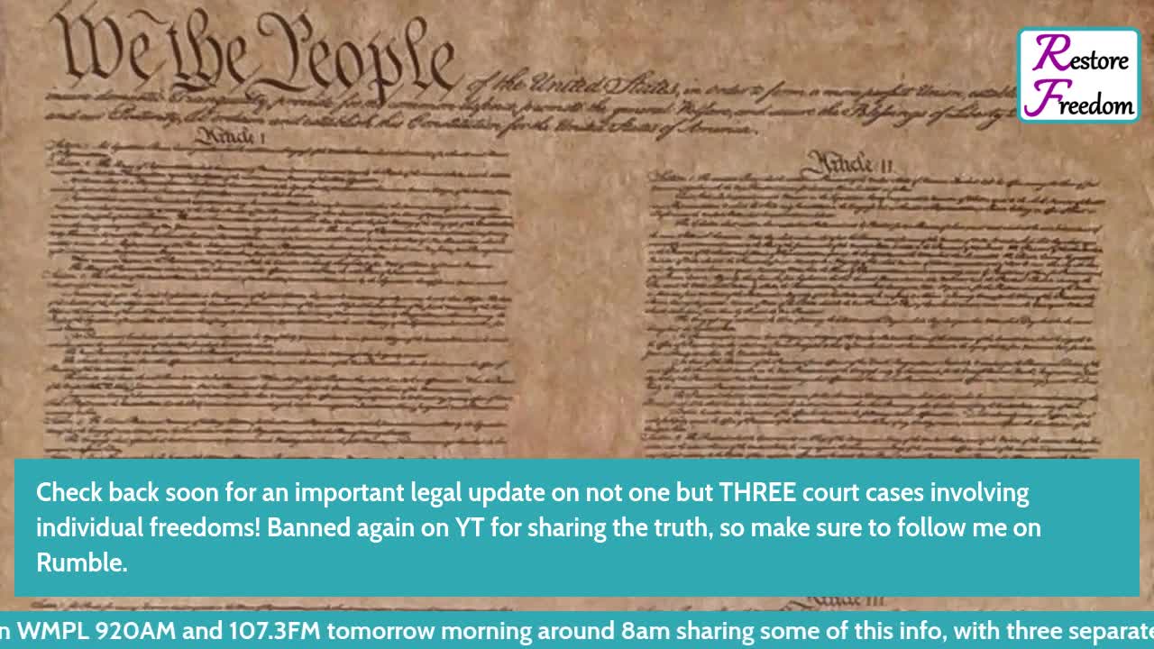 Legal Update coming... - 011422