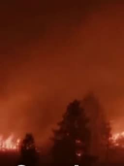 Wildfires Force Thousands to Evacuate in British Columbia and Alberta, Canada