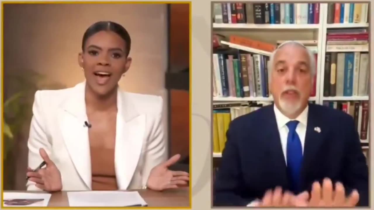 Rabbi calls Candace Owens an antisemite for using the term hag. then gets his ass handed to him