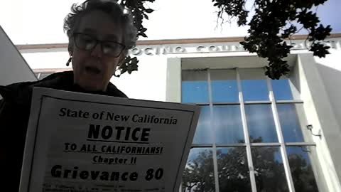 New California State Mendocino Co.Chapter 2 Grievance 80, 2021-11-02