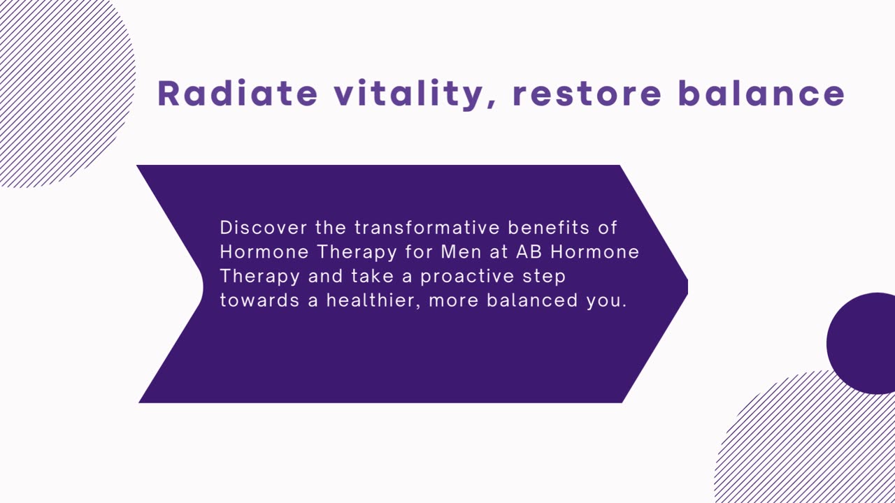 Transform Your Health with AB Hormone Therapy: Optimized Hormone Therapy for Men