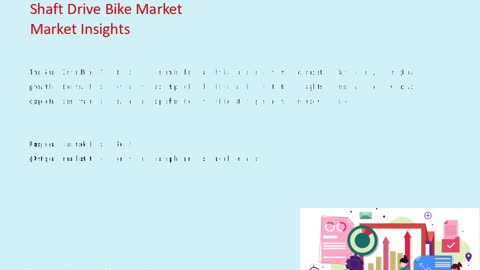 Shaft Drive Bike Market