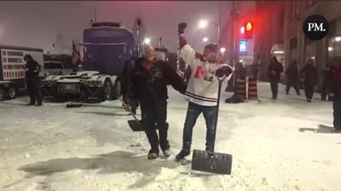 Scary Canadians scarying