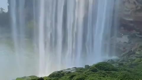 Wanzhou Grand Waterfall in China