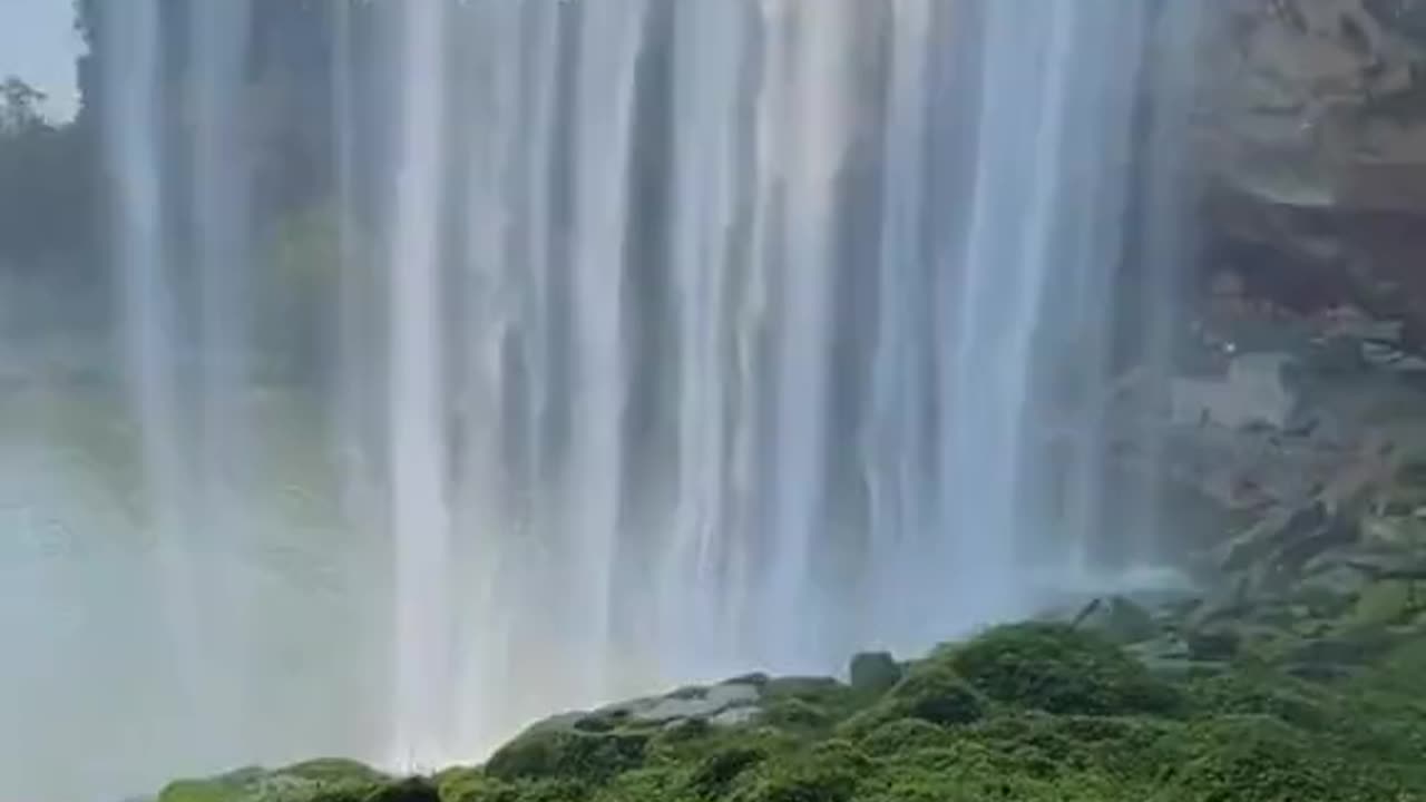 Wanzhou Grand Waterfall in China