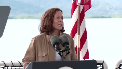 US VP Kamala Harris meets with Philippine