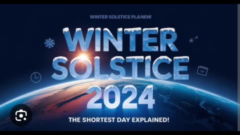 Today is first day of winter happy solstice day equinox 2024 12/21/24