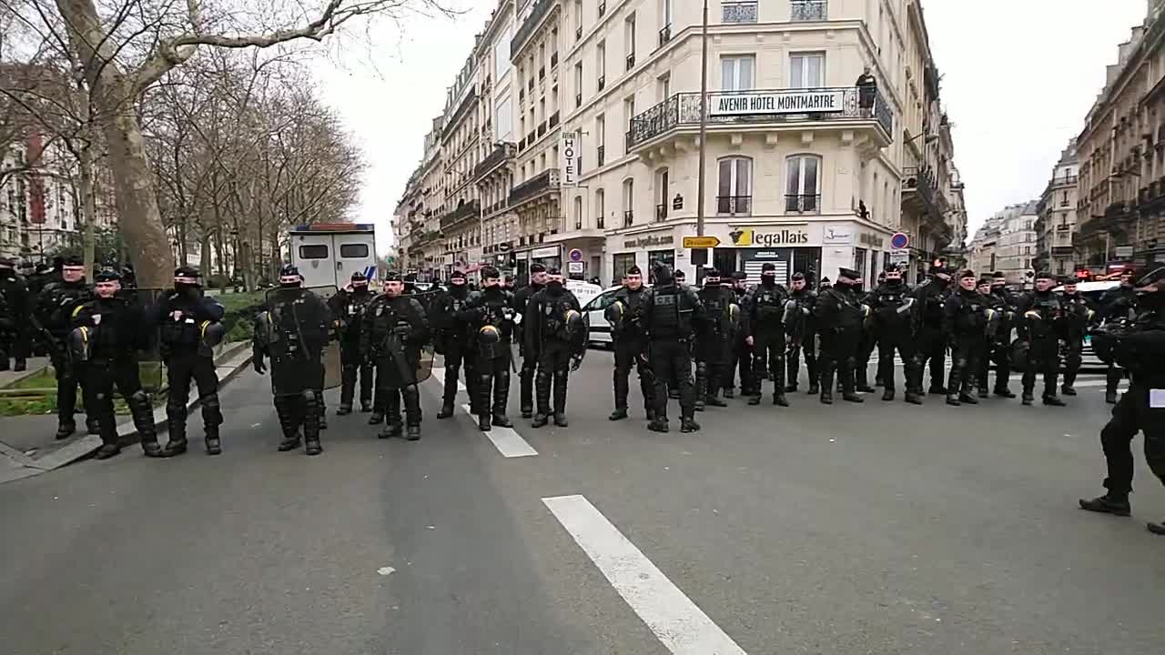 Manif Anti-pass 💉 du 29 janv. 22 - Bastille