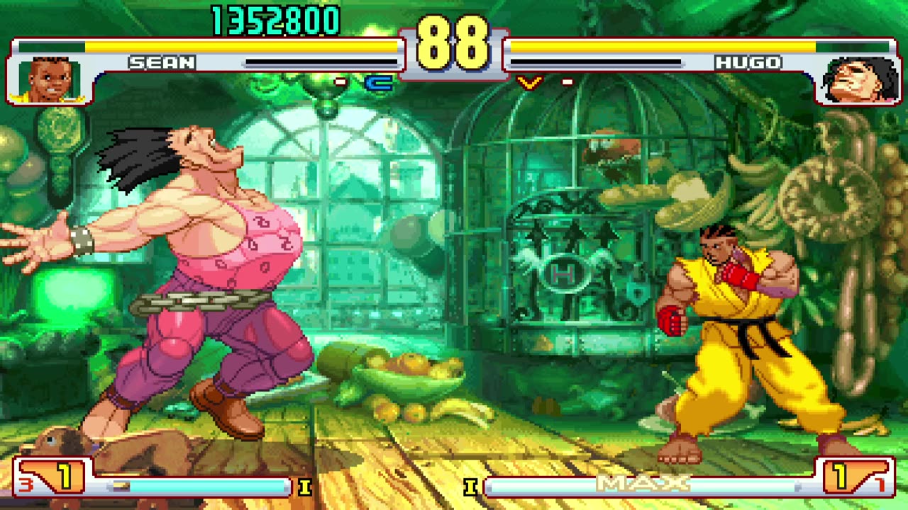 Street Fighter III: 3rd Strike: Sean vs Hugo