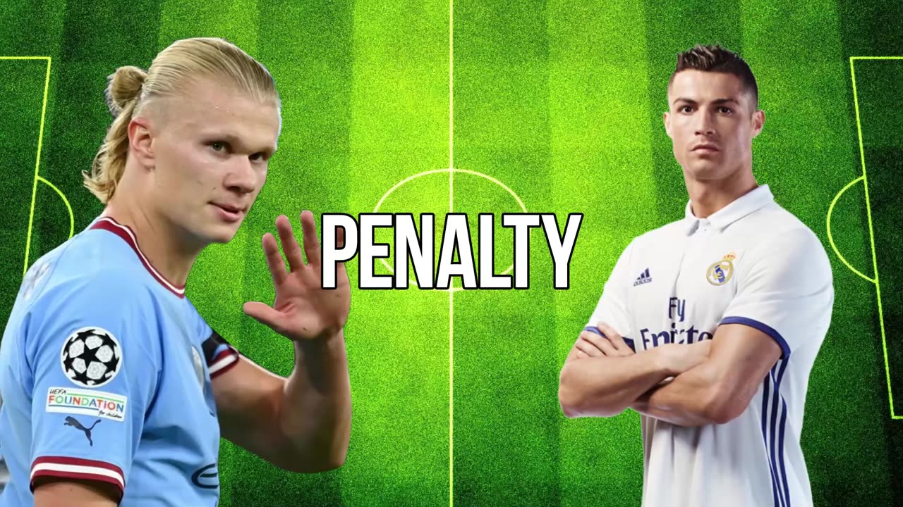 Haaland VS RM Bale, Ronaldo, Benzema