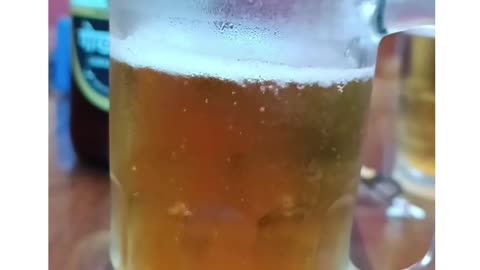 Chilled beer #Gorkha beer