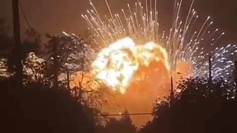 AFU resources publish footage of the explosion and