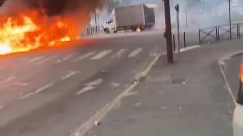 Riots sweep France | Check Description