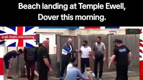 The invasion of Britain is in full swing.