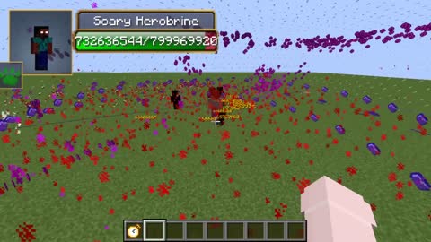 Herobrine vs Error422 all creepypasta mobs in minecraft part 101