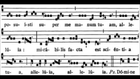 Intróito da Missa de Domingo de Páscoa