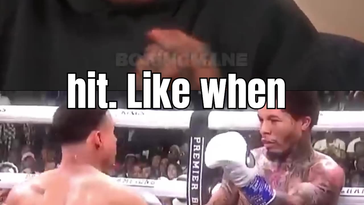 Gervonta Davis acknowledged Rolly Romero's PUNCHING Power