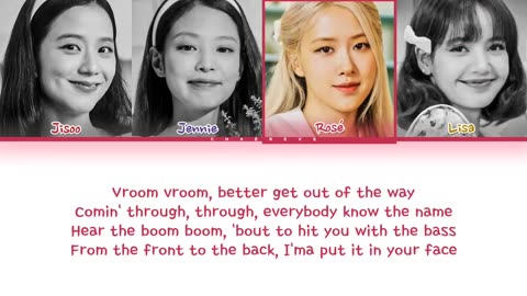 BLACKPINK THE GIRLS Lyrics