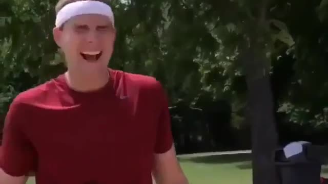 A little guy in a red suit jumped up and dunked