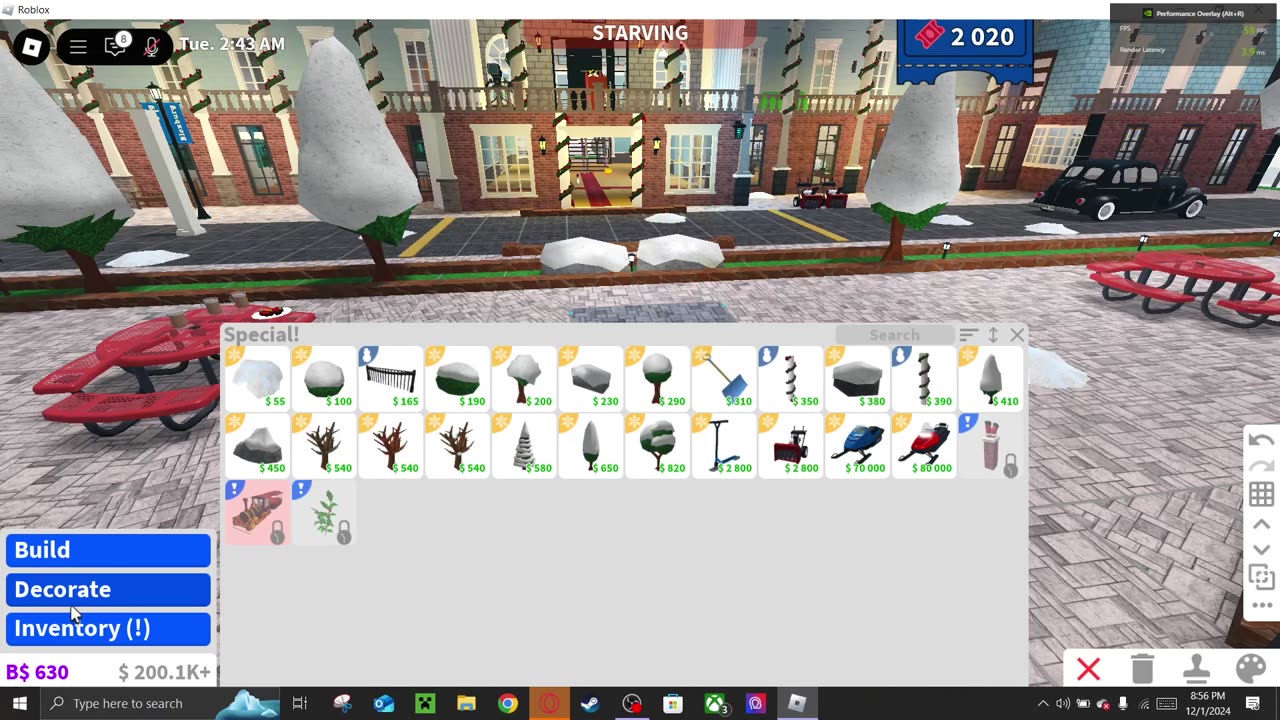 Roblox Welcome To Bloxburg: WINTER EVENT [Full Gameplay #260 -2024]