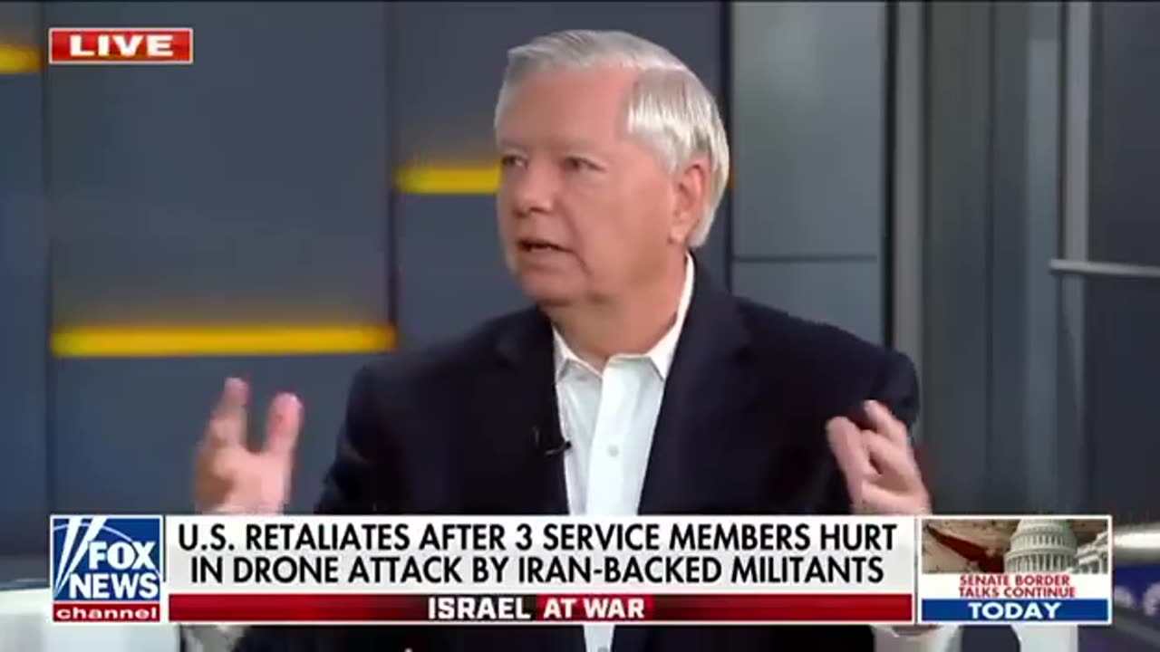 Graham Now Wants War With Iran