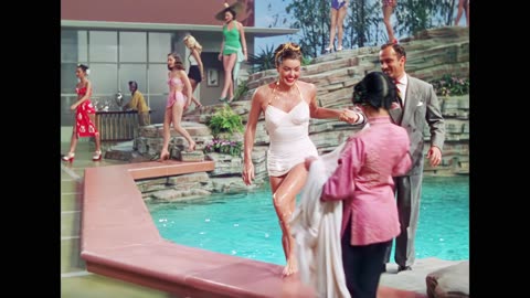 Esther Williams Neptunes Daughter 1949 scene 1 remastered 4k